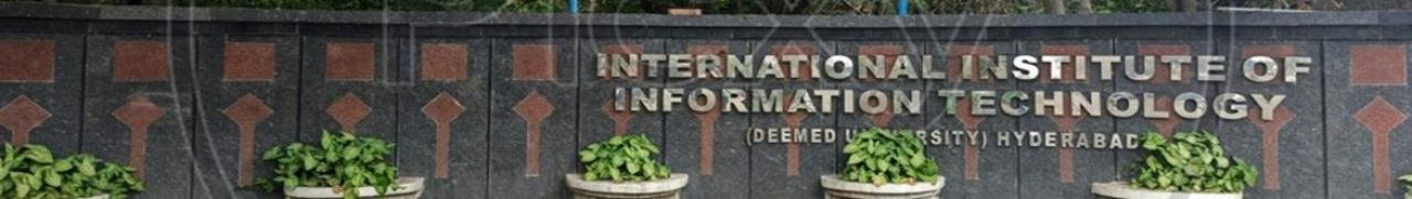 IIIT-H | International Institute of Information Technology - Hyderabad